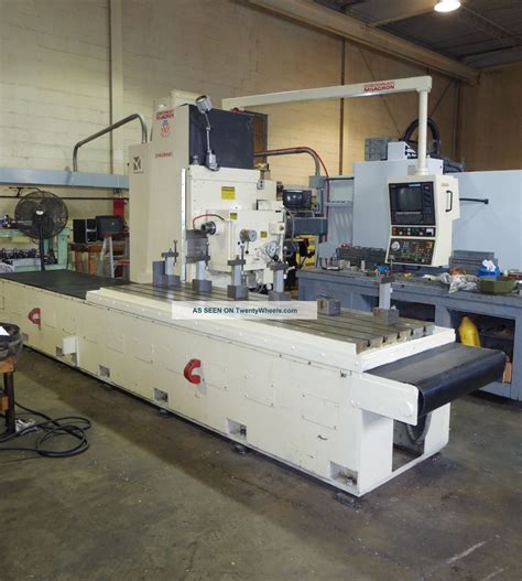 cnc machine cincinnati milacron|Cincinnati horizontal milling machine.